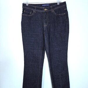 NWOT Express Mia Dark Wash Straight Slim Leg Jeans Size 10